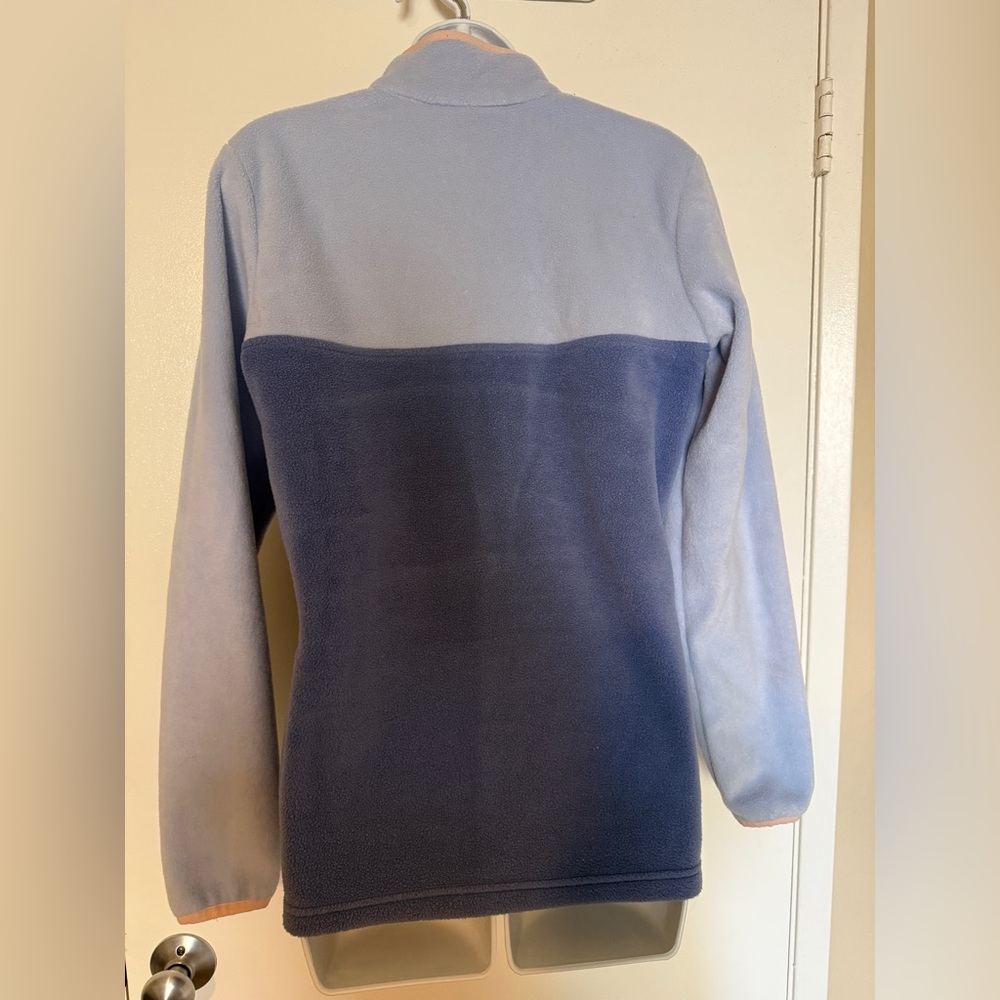 Columbia Blue and Pink Fleece Pullover - Picture 3 of 3